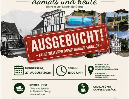 AUSGEBUCHT – Filmvorführung „Dabringhausen – damals und heute“!