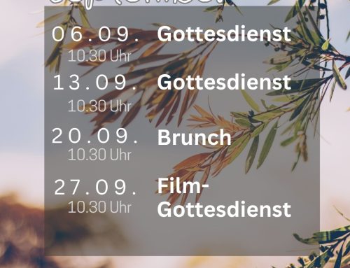 Gottesdienste im September